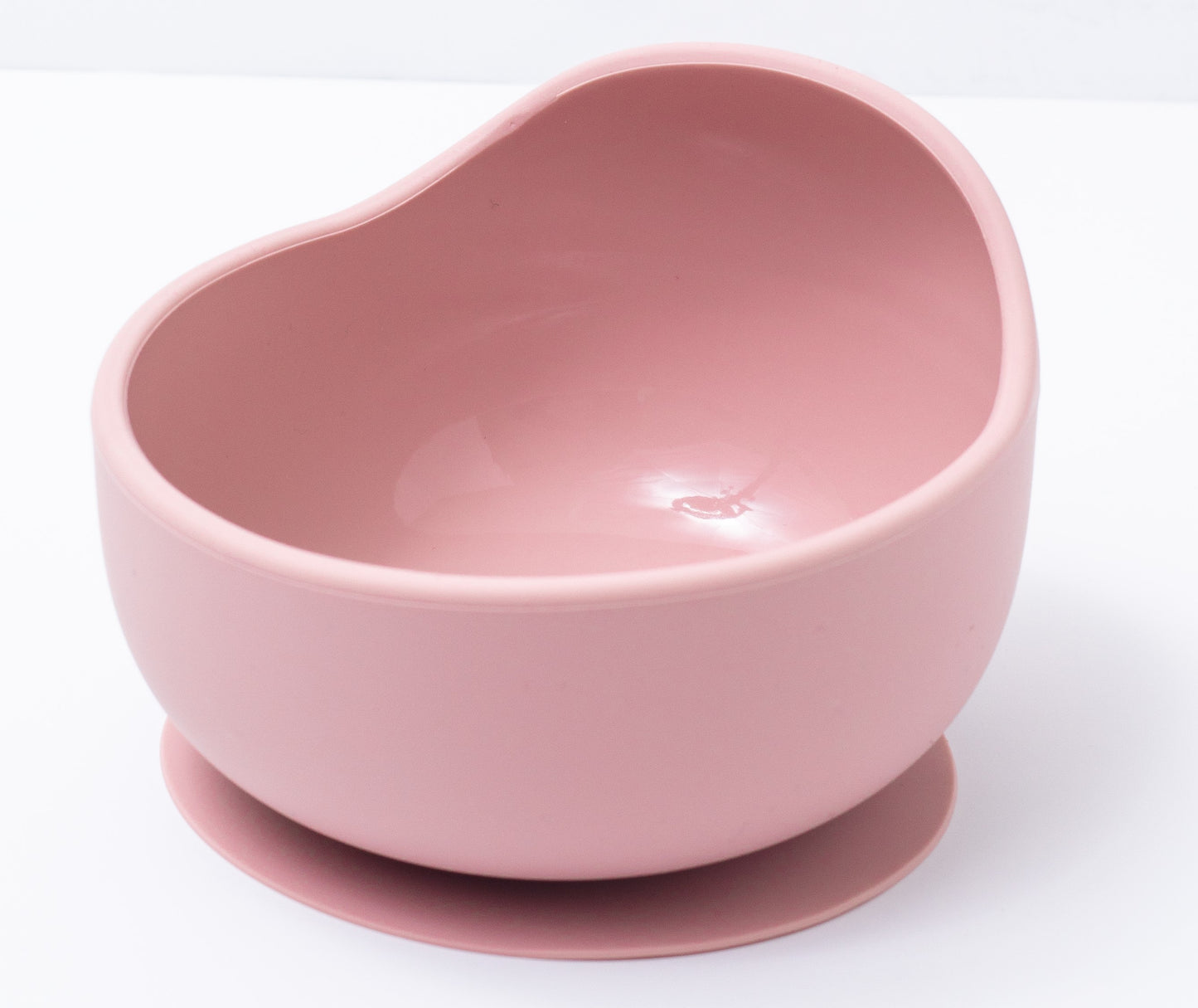 silicon waning bowl in pink color