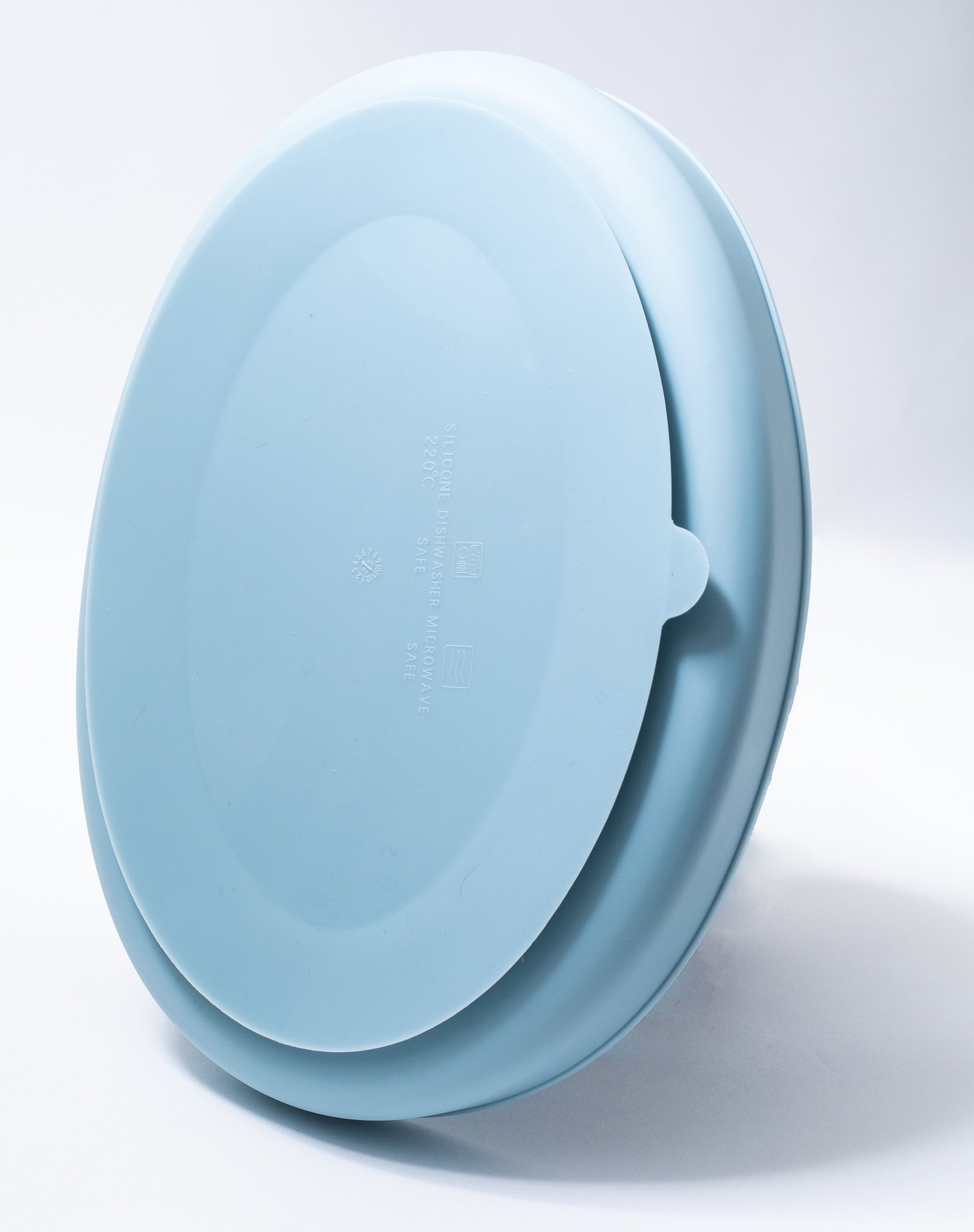 silicon sectioned plate in blue color